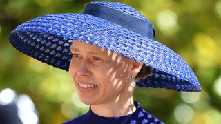 Lady Sarah Chatto attends the wedding of Prince Harry to Ms Meghan Markle