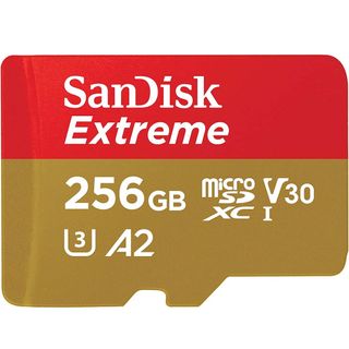 SanDisk Extreme 256GB microSD card