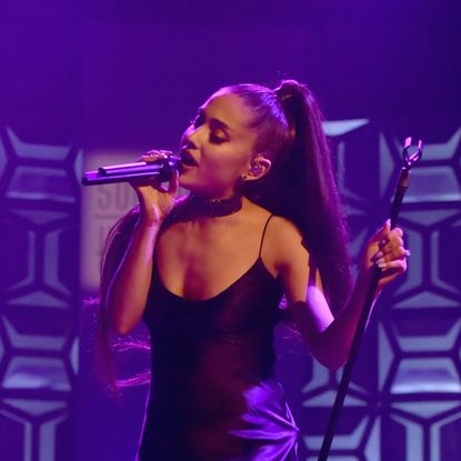 Ariana Grande Flashes Her Engagement Ring