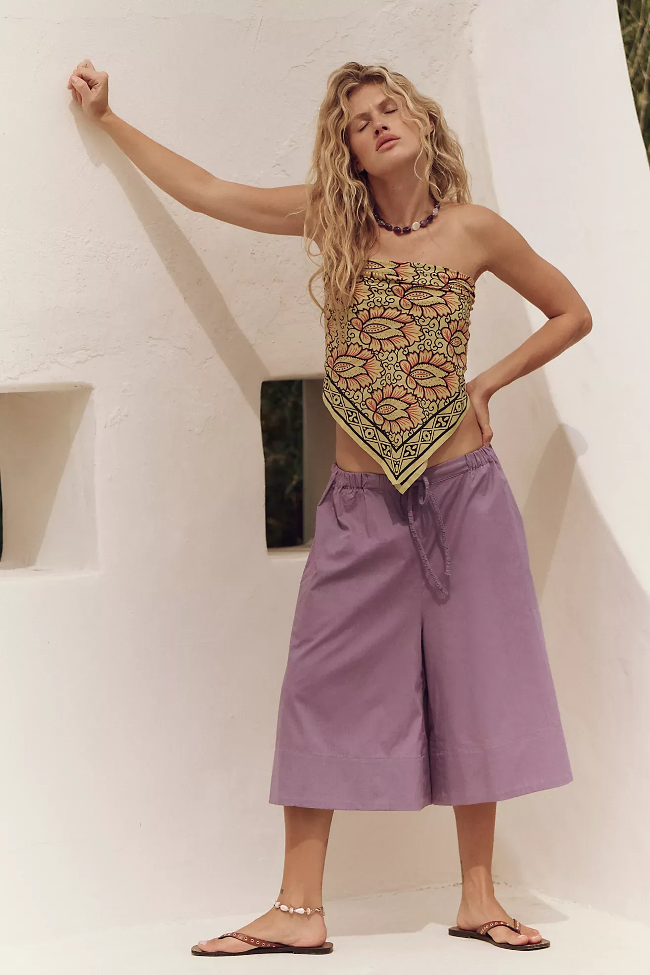Menorca Slouchy Capris