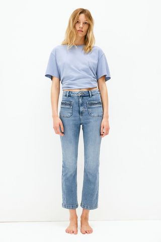 Cropped Jeans