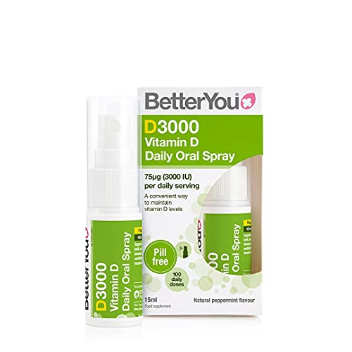 Betteryou D Lux 3000 Oral Vit D3 Spray - 15ml (pack of 2)