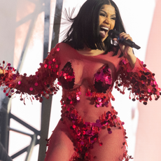 Cardi B performs during the Wireless Festival at the National Exhibition Centre (NEC) on July 9, 2022 in Birmingham, England.