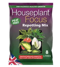 Growth Technology Houseplant Focus Repotting Mix Peat Free 8L