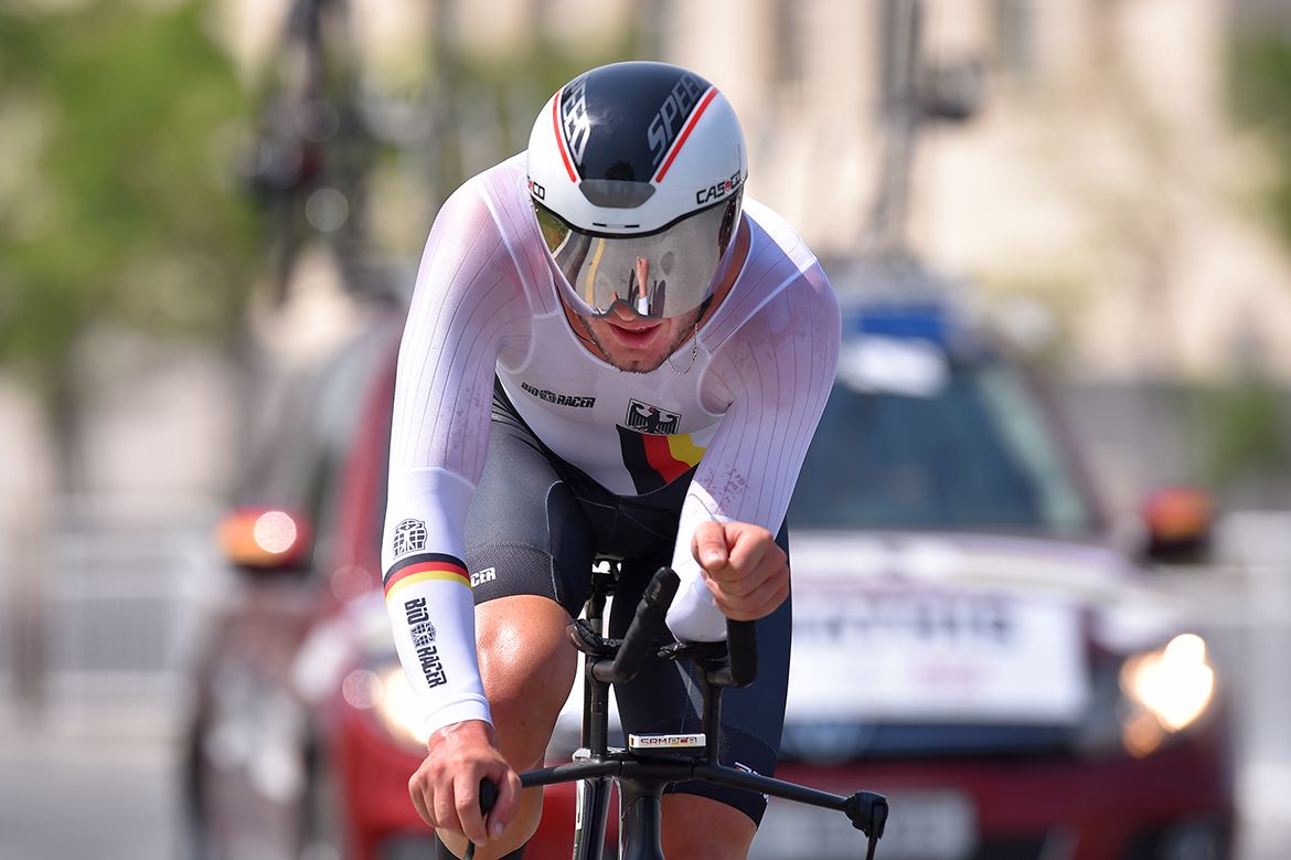 Marco Mathis (Germany) won the U23 World Championship title in the time trial