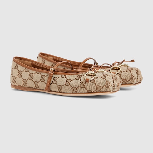 Women&#039;s Gucci Horsebit Ballet Flat