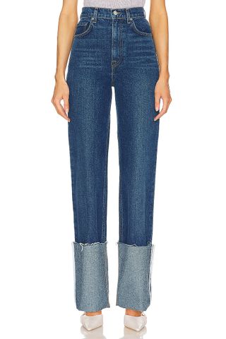 Sienna High Rise Big Cuff Jean