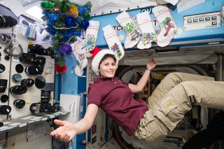 Expedition 42 Christmas Aboard the International Space Station