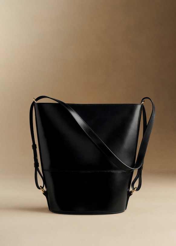 Gary Bag - Smooth Black - Bovine Leather - S&amp;eacute;zane