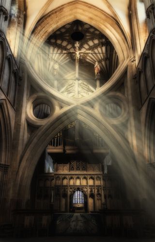 Alan Baxter's picture of Wells Cathedral. ©Alan Baxter / Histpric Photographer of the Year