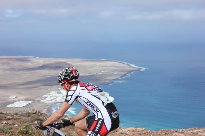Carlos Coloma time trials uphill
