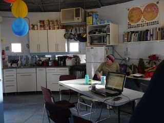 Main Crew Workroom at Mars Desert Research Station
