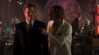 Val Kilmer and Jim Carrey in Batman Forever