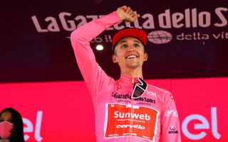 Giro d'Italia 2020 - 103th Edition - 20th stage Alba - Sestriere 198Â km - 24/10/2020 - Jai Hindley (AUS - Team Sunweb) - photo Dario Belingheri/BettiniPhotoÂ©2020