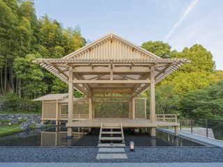 The Noh stage at Banyan Tree Higashiyama Kyoto