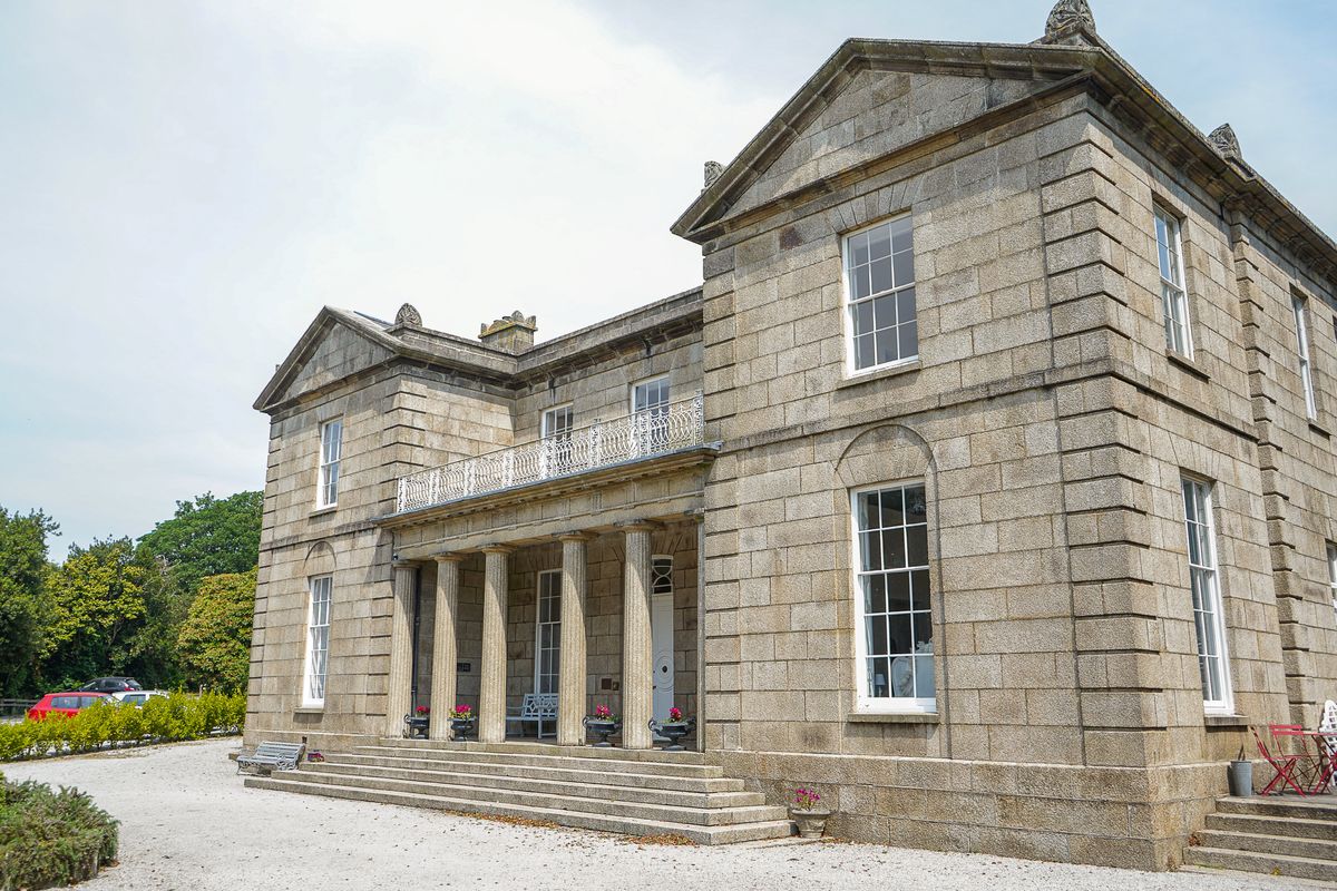 The exterior of the refurbished stately home