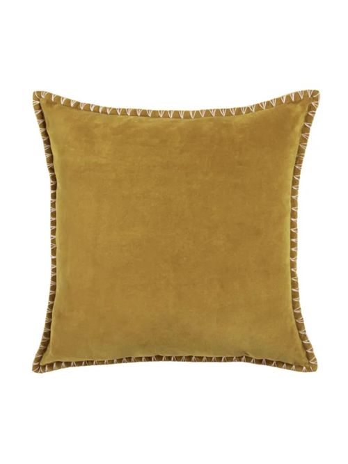 Stitch Cushion in Yellow