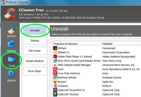 how to uninstall pc optimizer pro