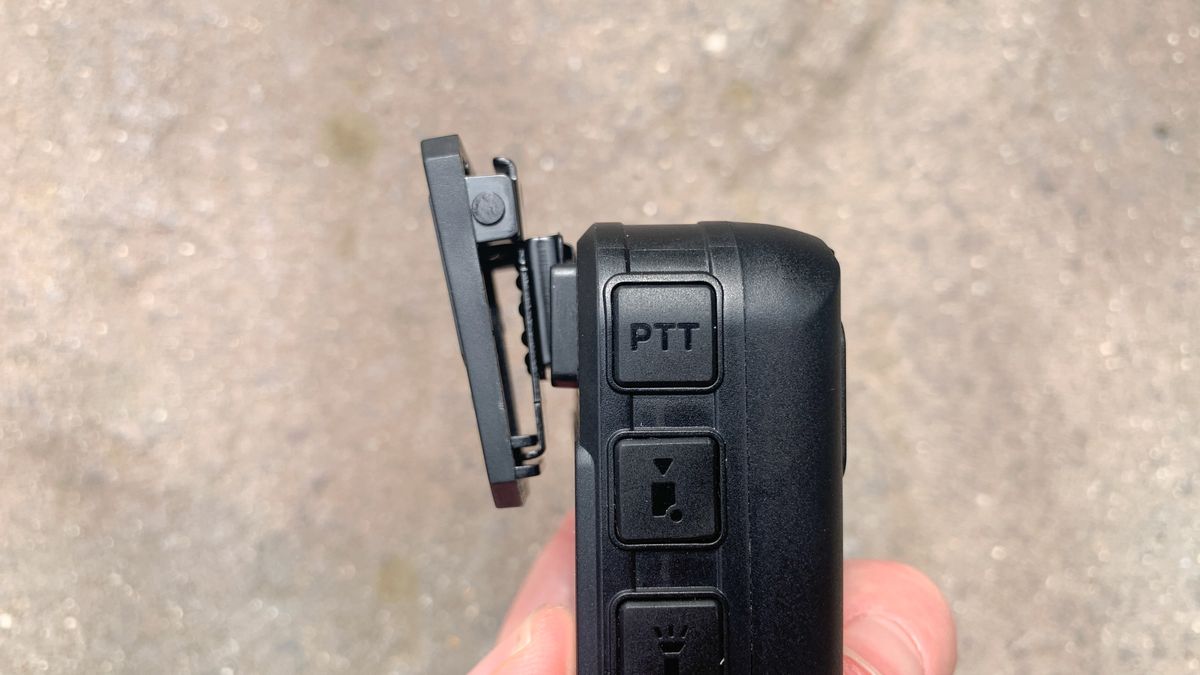 AeroTek T03 2K and the small clip seen from the side