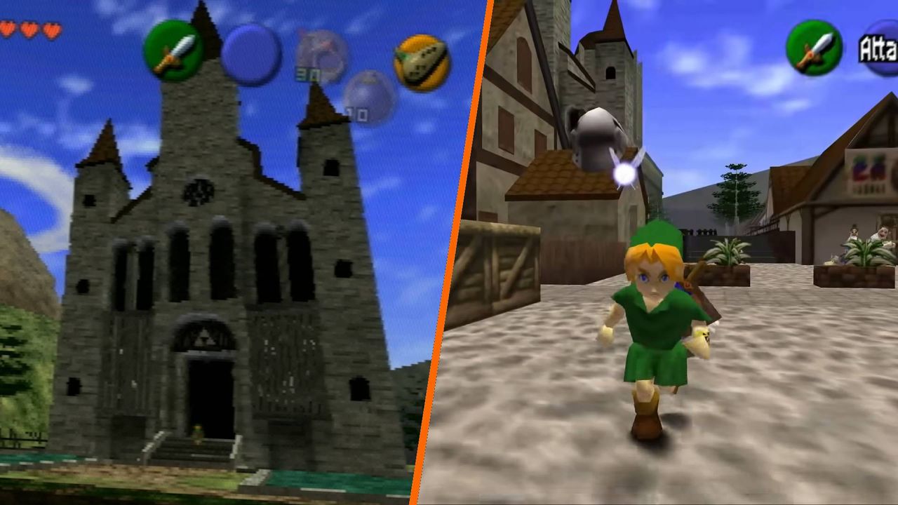  "I'm remaking all of Ocarina of Time's prerenders in 3D" - I'd play this dev's Zelda N64 romhack over the remake, and better still, "no GenAI was used for any part" 