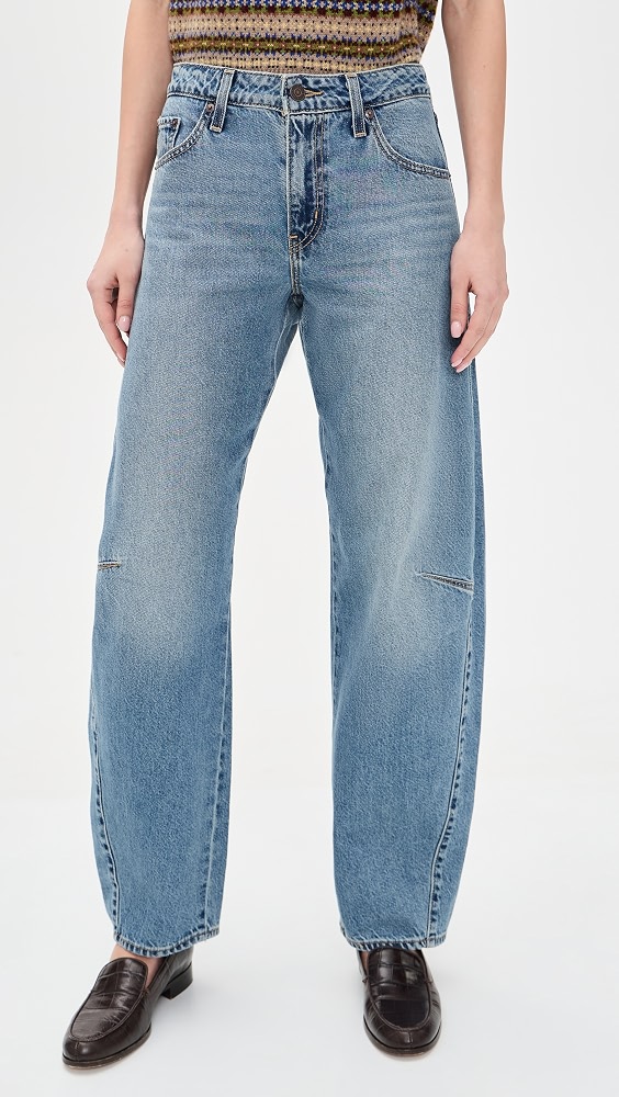 Baggy Dad Barrel Jeans - Easy Days Barrel