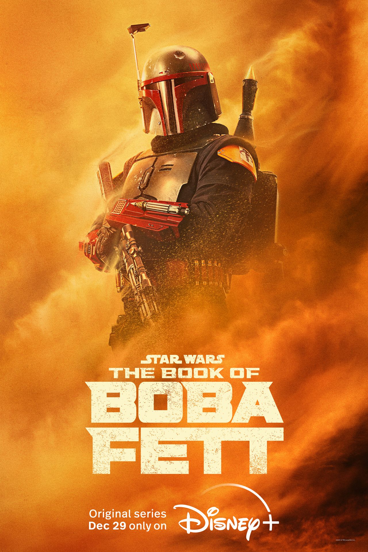 The Book of Boba Fett character poster for Boba Fett