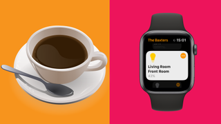 Apple Watch and Coffee