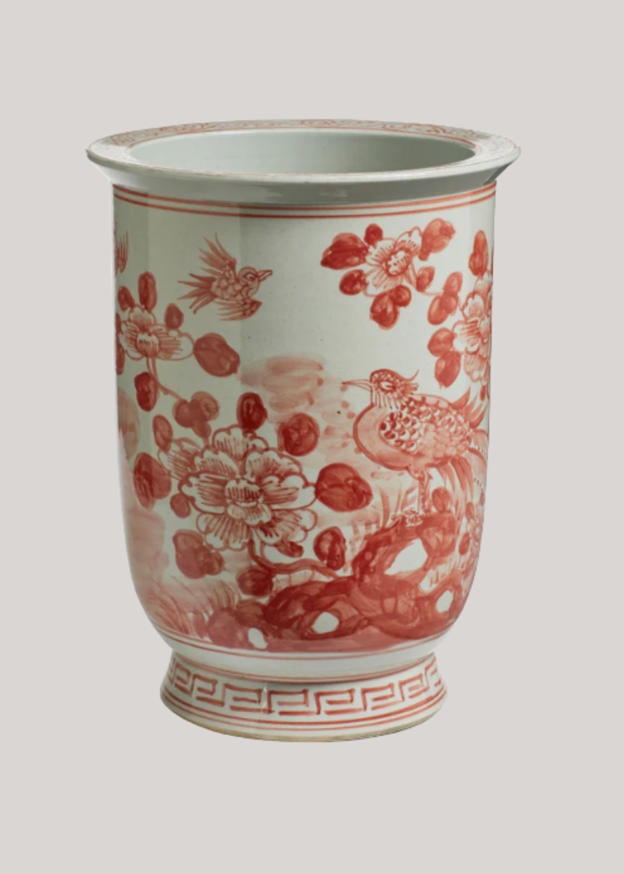 OKA, Fenghuang Narrow Planter - Chinese Red