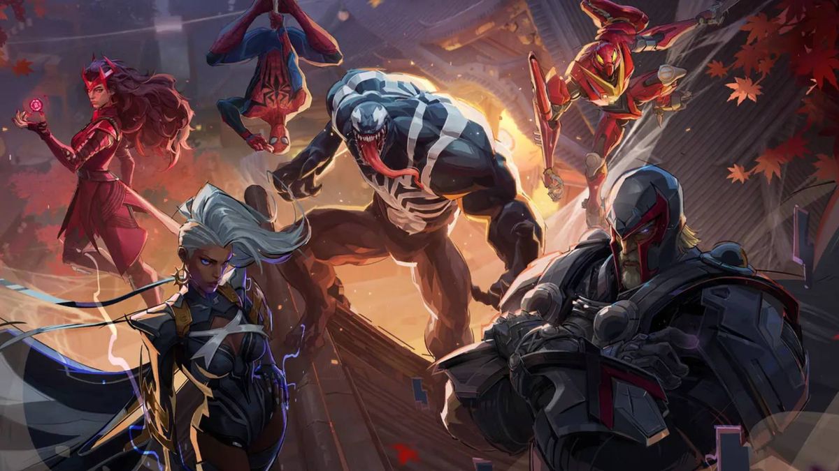 Key art for Marvel Rivals.