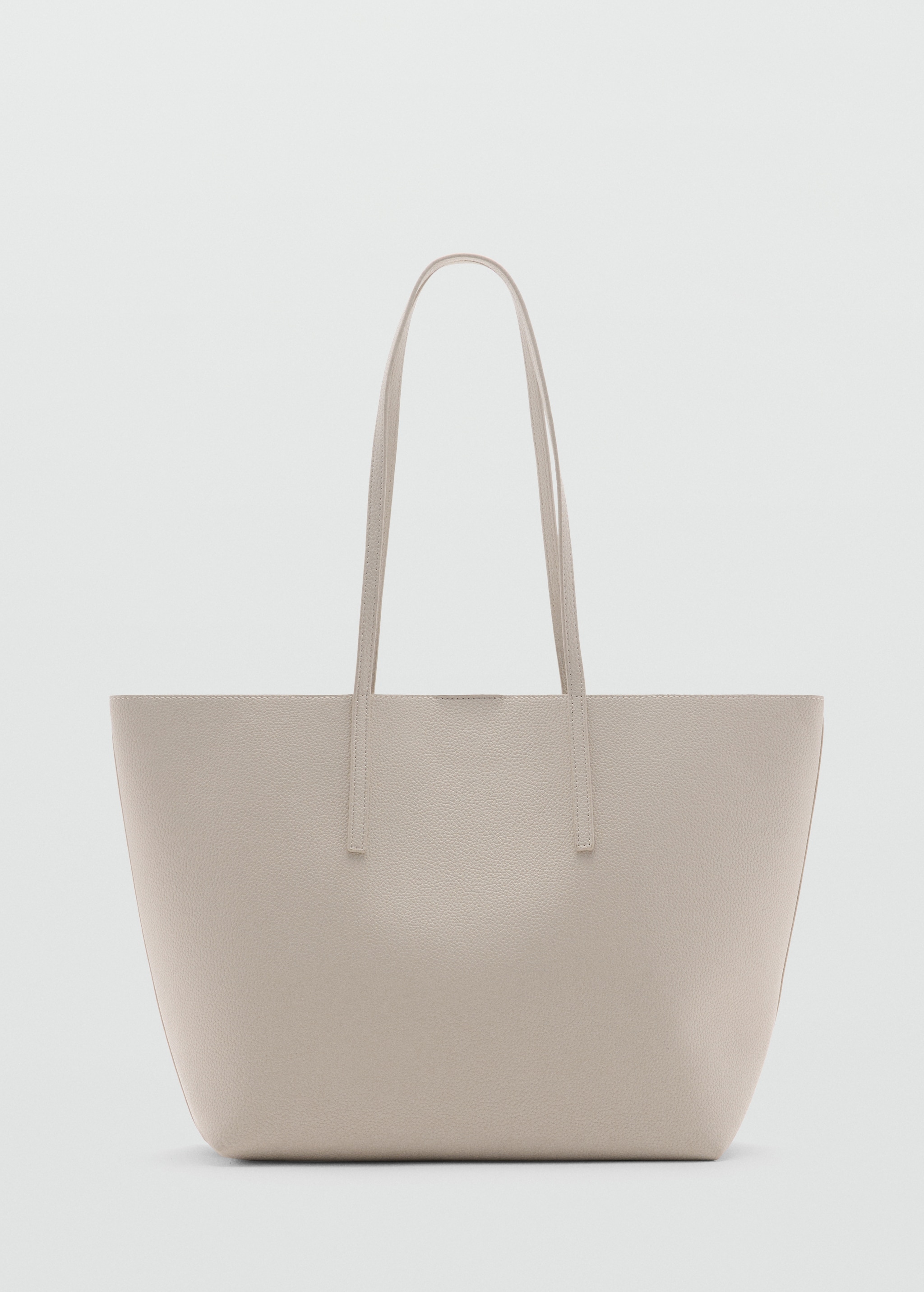 Pebbled Effect Shopper Bag