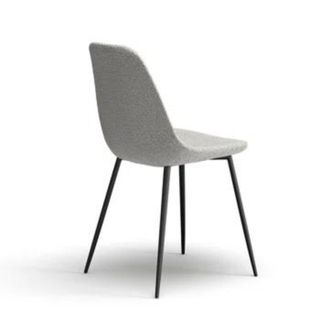boucle dining chair from wayfair