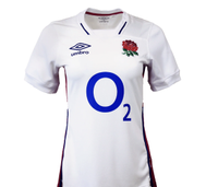 England RFU Women's Home Rugby Jersey 21/22, $27.99 | Umbro