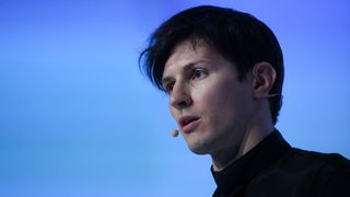 avel Durov, chief executive officer of Telegram, at the Mobile World Congress in Barcelona, Spain, on Tuesday, Feb. 23, 2016.