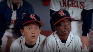 Joseph Gordon-Levitt and Milton Davis in Angels in the Outfield