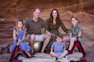 Prince William and Kate Middleton's family Christmas card photo