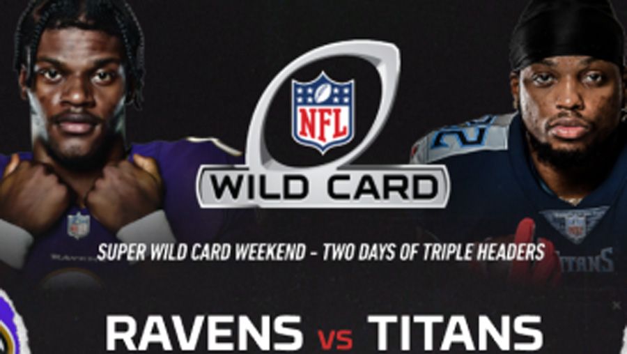 Watch the Baltimore Ravens vs. the Tennessee Titans 2021 Wild Card MegaCast  Sunday!