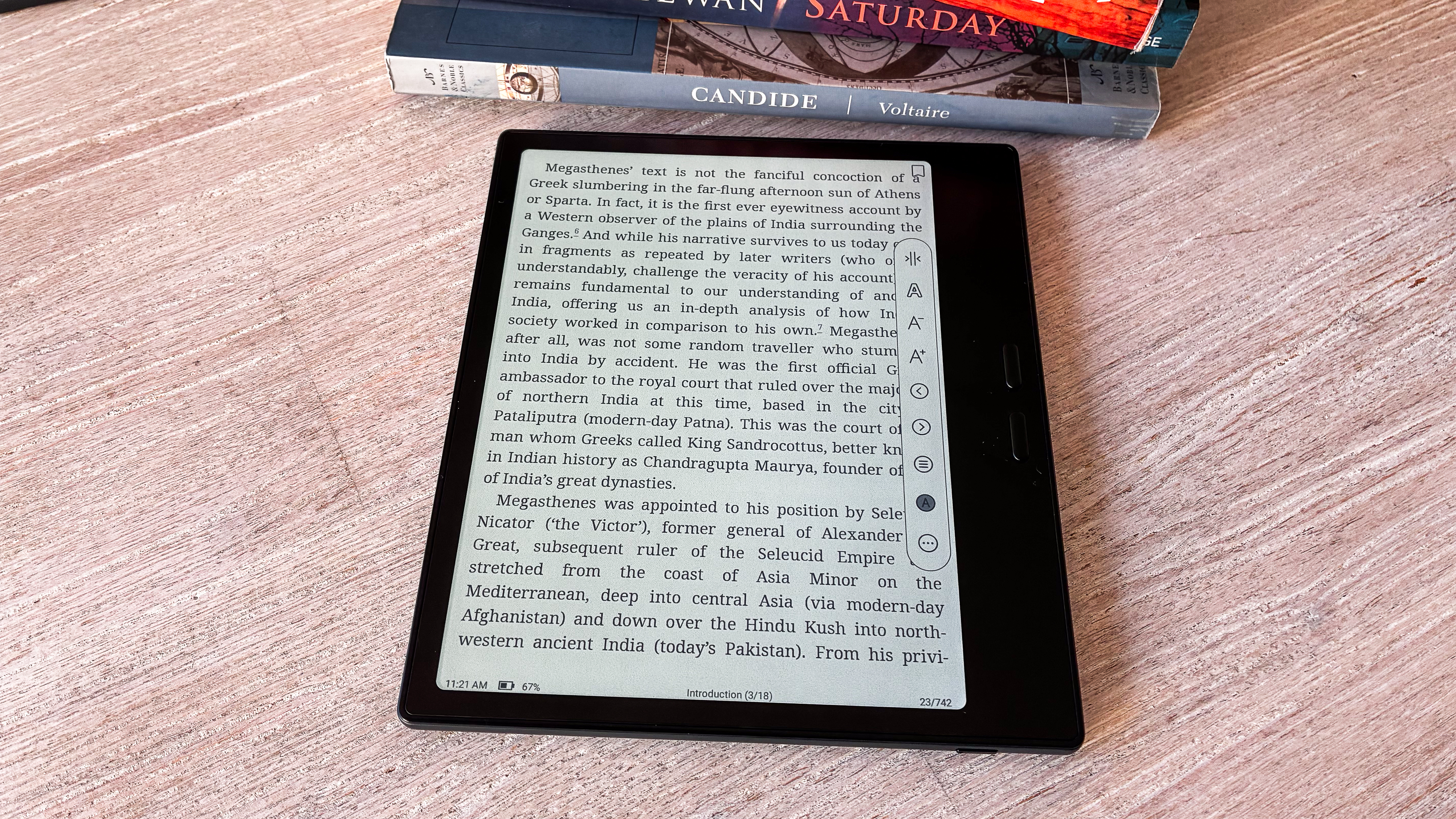 An ebbok page displayed on the Boox Go Color 7 Gen II ereader