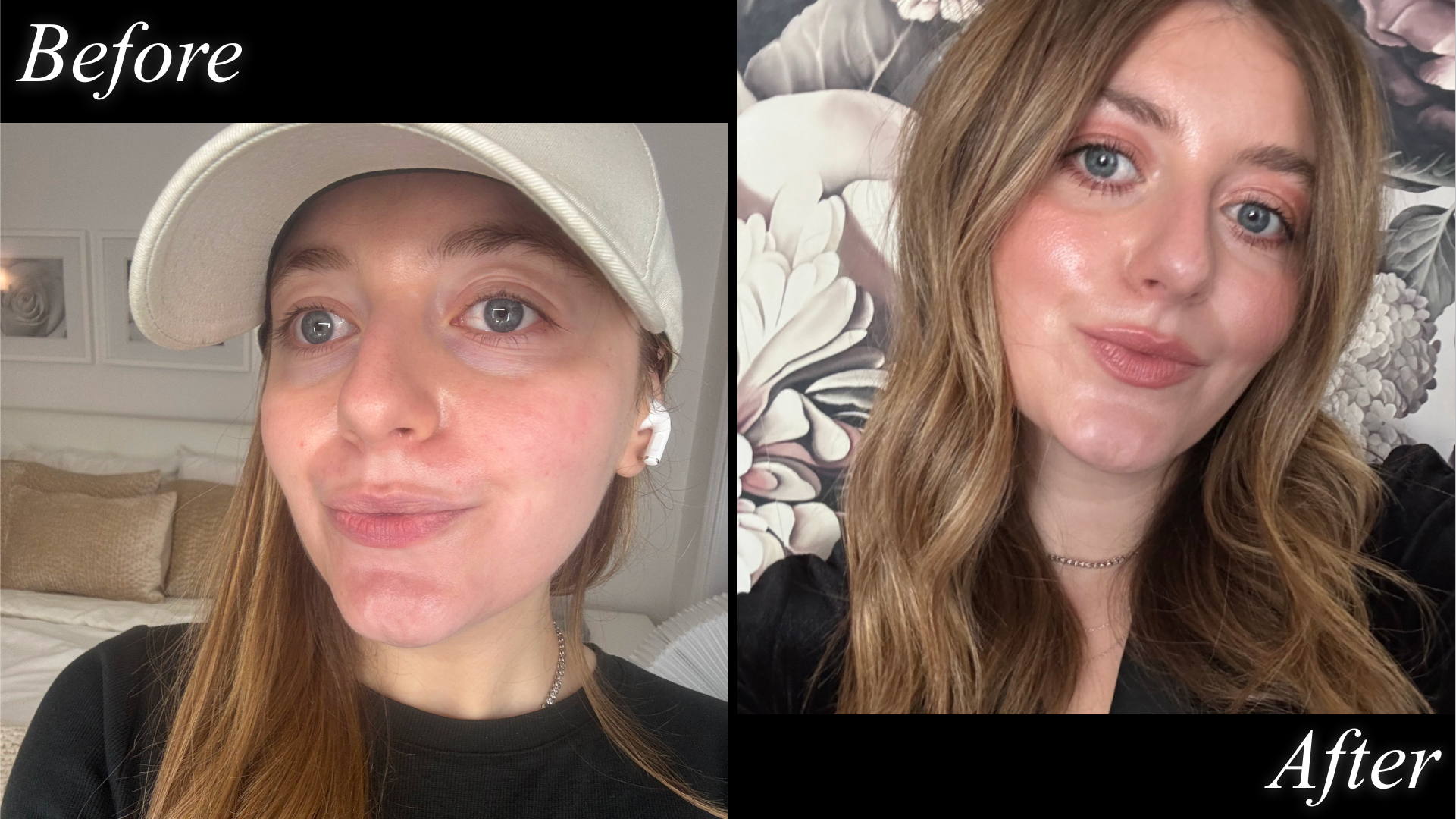 Senior Beauty Editor Samantha Holender wears Charlotte Tilbury's Beauty Light Wand in Spotlight.