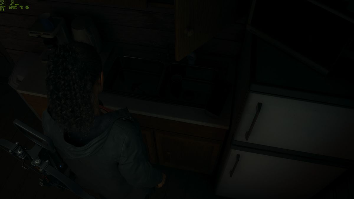 Alan Wake 2 image fidelity comparison screenshots