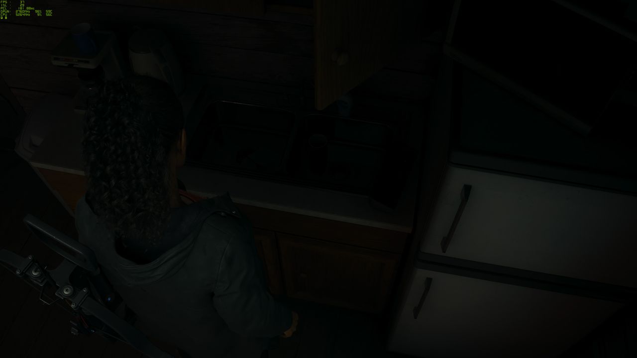 Alan Wake 2 image fidelity comparison screenshots