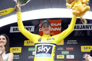 Chris Froome wins stage five of the 2016 Dauphine-Libere