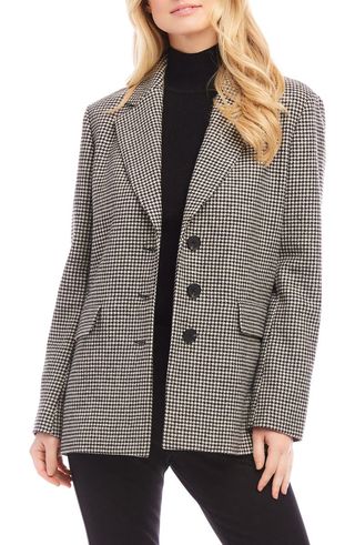 Houndstooth Blazer