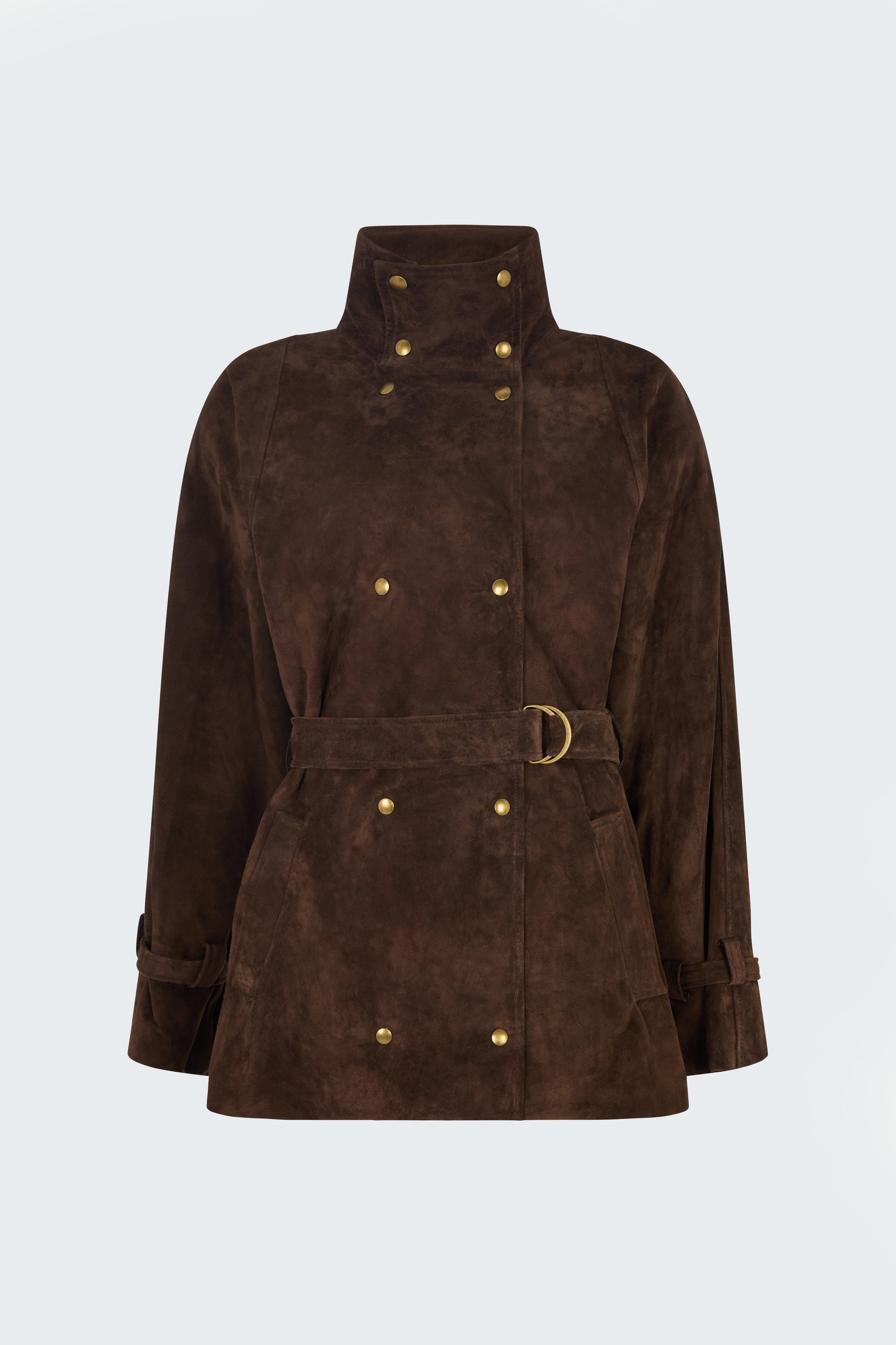 Ivy Suede Jacket - Xxs / Espresso