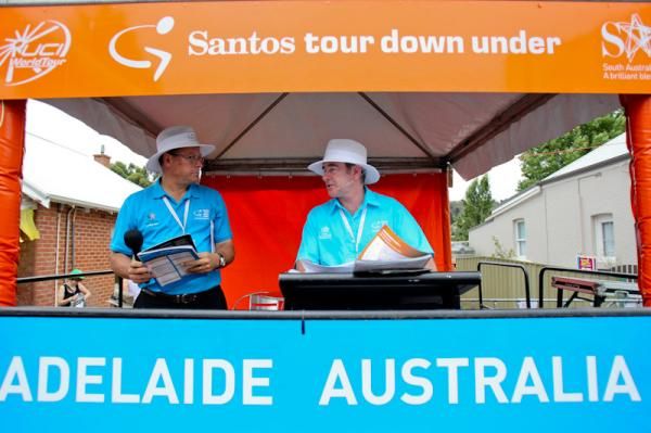 Commentators ready for another day of calling the race