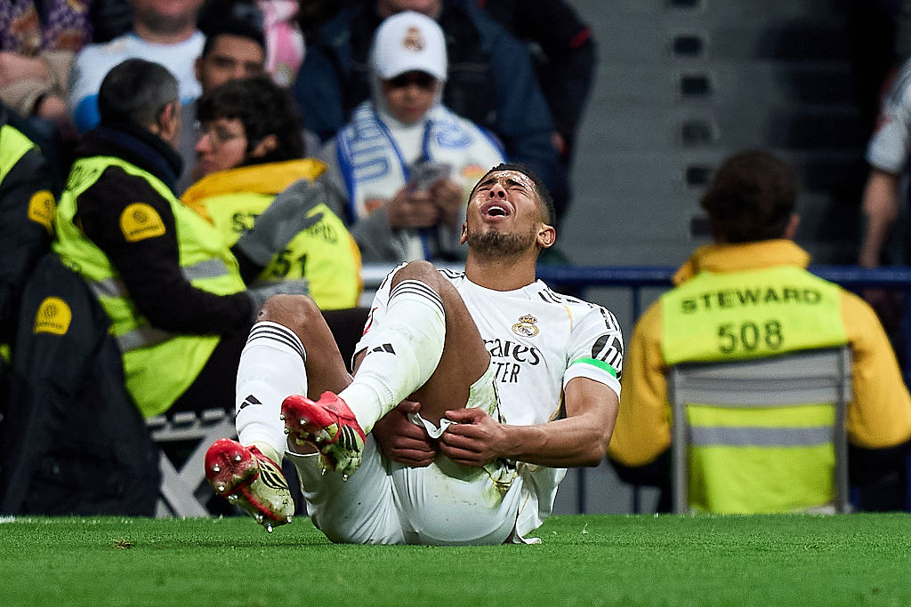 Jude Bellingham was initially expected to miss a month with a hamstring injury but that could now be longer