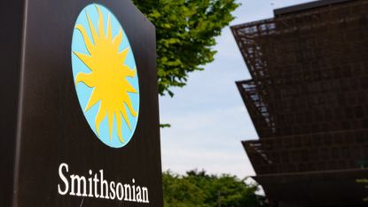 The entrance to the Smithsonian&rsquo;s National Museum of African American History and Culture in Washington, D.C. 