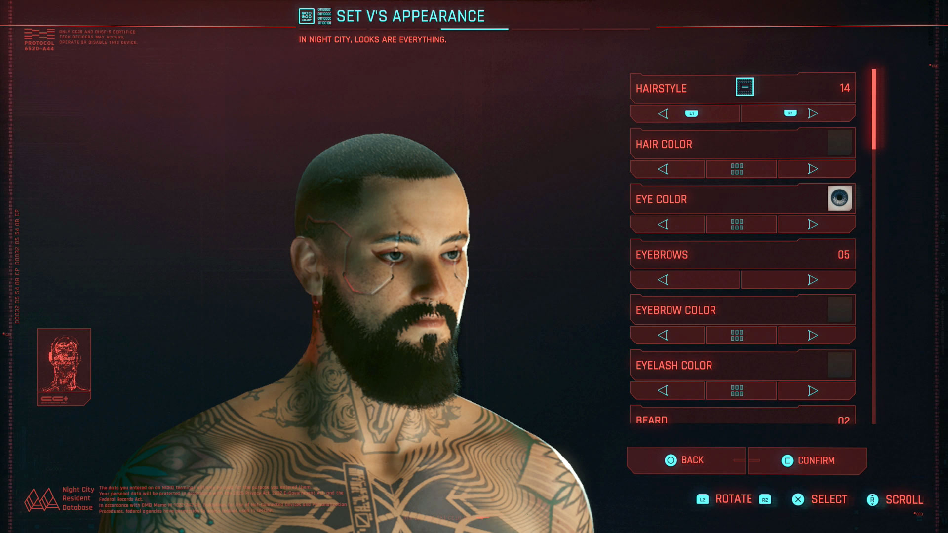 Cyberpunk 2077 Appearance