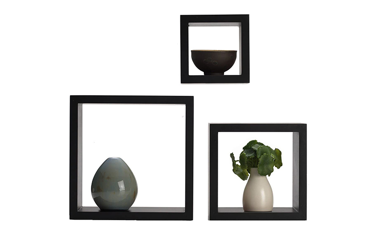 MELANNCO Floating Cube Shelves