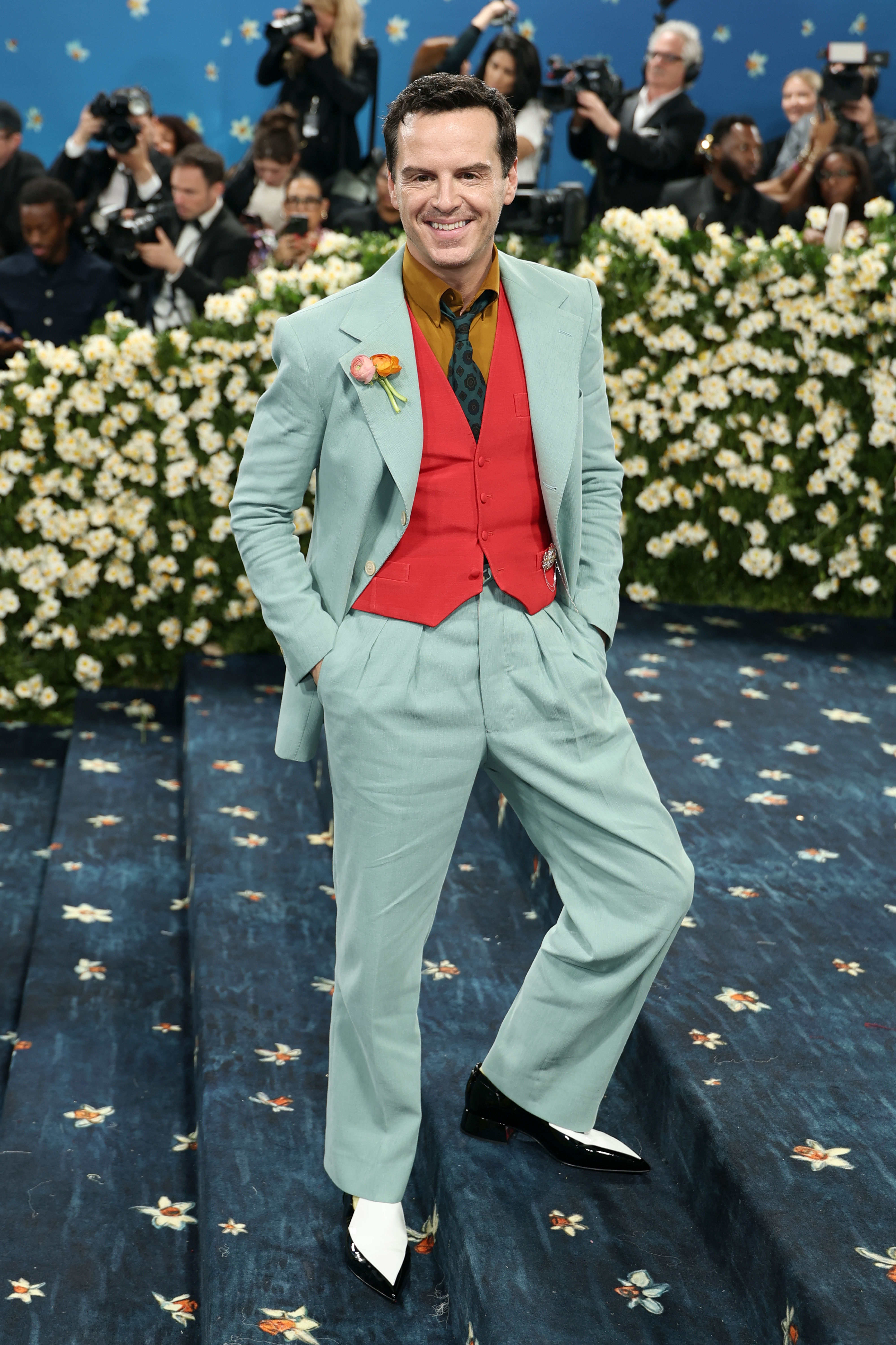 Andrew Scott at the 2025 Met Gala in New York