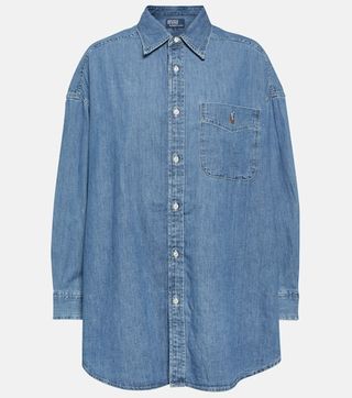 Oversized Denim Shirt